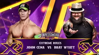 WWE John Cena Vs Bray Wyatt Wrestlemania 30 lègend Match