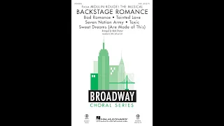 Backstage Romance (from Moulin Rouge! The Musical) (SAB Choir) - Arranged by Mark Brymer