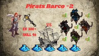 [Tibia] - Pirats Barco -2 | Level 300+ | EK Hunt Solo | Skill Club 95 | 1.7KK/h RAW | 500k/h profit