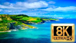 (8K HDR 60FPS) Dolby Vision - TOP 100 • Most Beautiful Beaches in the World 8K ULTRA HD