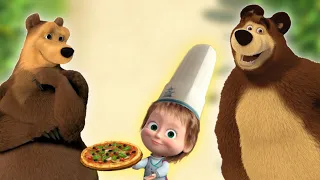 Masha and the Bear Pizzeria - Make the Best Homemade Pizza for Your Friends! | Masha Games 15