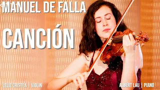 'Cancion' by Manuel De Falla - Beautiful Violin and Piano Live Performance