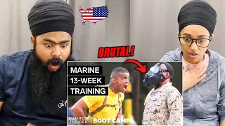 INDIAN Couple in UK Reacts to What New Marine Corps Recruits Go Through In Boot Camp