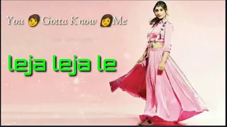 Leja Leja Re Lyrics || WhatsApp New Status video || Romantic 💕 Song || line lyrics status