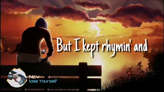 Nightcore - Lose yourself - Lyrics