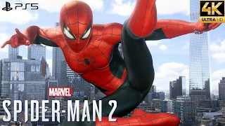 Marvel's Spider-Man 2 PS5 - Classic Suit Free Roam Gameplay (4K 60FPS)