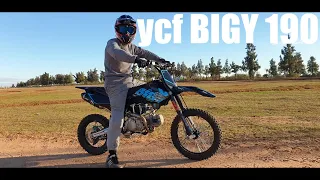 Ycf BIGY 190 MX Factory Daytona 2021// Pit Bike