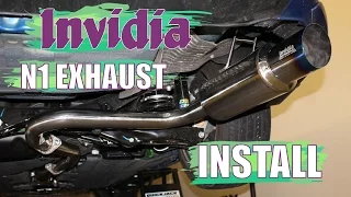 Invidia N1 Exhaust System Install - 10th Gen Honda Civic - 2016 2017 2018 2019 2020 2021