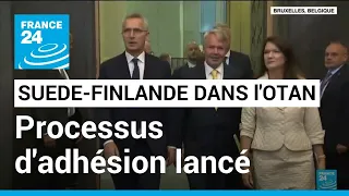 L'Otan lance le processus d'adhésion de la Suède et de la Finlande dans l'alliance • FRANCE 24