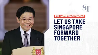 [FULL] Lawrence Wong’s first speech as prime minister at swearing-in ceremony