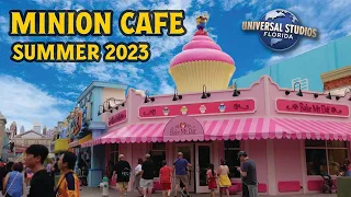 We Ate at Universal's NEW Minion Cafe & Had A Freeze Ray Pop - Summer 2023 Universal Studios Orlando