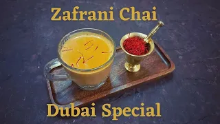 Dubai Style Zafrani Chai | Saffron Tea | Kesar Ki Chai | Zafran Ki Chai | Saffron Chai | Healthy Tea