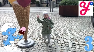 ДЕНЬ 3 - ЕДЕМ В ХЕМНИЦ, ЕДИМ МОРОЖЕНОЕ ИЗ СМУРФОВ GOING TO CHEMNITZ, EATING ICE CREAM SMURFS