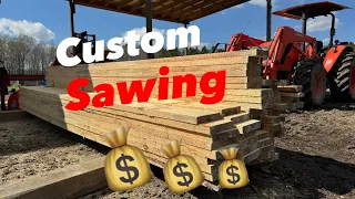 Custom Order at the Sawmill on a MONDAY!!! (Bonus Footage at the end!!!)