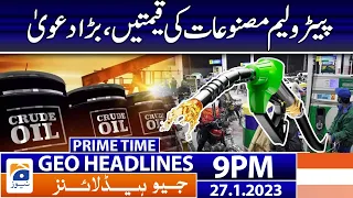 Geo Headlines 9 PM | 27 January 2023