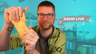 Live ASMR per un weekend rilassante! • 03/05 • ASMR ITA