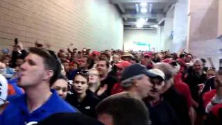 Post game celebration at UGA-UF 2011