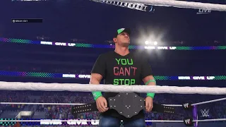 Cm punk V. John Cena