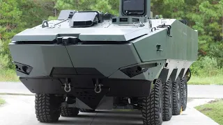 This American military armored personnel carrier shocked everyone with its weapons!