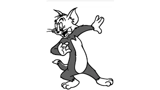 FUN AND EASY COLORING "JERRY" FROM TOM AND JERRY