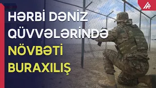 Hərbi Dəniz Qüvvələrində növbəti buraxılış mərasimi keçirilib - APA TV