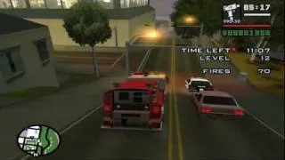 Grand Theft Auto: San Andreas - Side-Mission - Firefighter