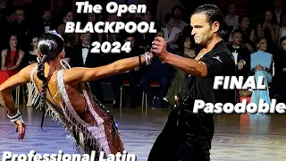 The Open Blackpool 2024 | Final Pasodoble | Professional Latin