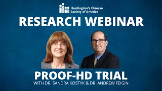 HDSA Research Webinar: PROOF-HD