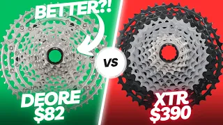 Shimano's $82 All-Steel Deore Cassette is BETTER than the $390 Titanium XTR Option