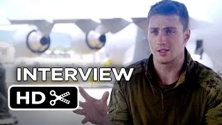 Godzilla Interview - Aaron Taylor-Johnson (2014) - Bryan Cranston Monster Movie HD