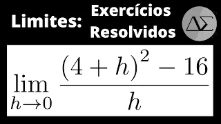 Limites Cálculo 1 - Exercícios Resolvidos 5