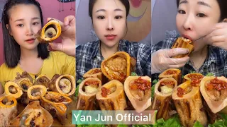 Asmr mukbang eating yummy beef bone marow- 쇠고기 골수- 牛骨髓- अस्थि मज्जा- 牛骨髄- Rinderknochenmark #999