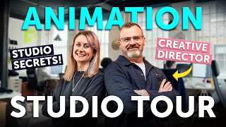 We Toured This Award-Winning Animation Studio