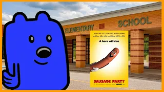 Blue Wubbzy Watches Sausage Party in Class/Suspended/Grounded