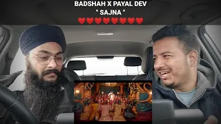 Badshah - Sajna (Official Video) | Payal Dev | UK16 REACTION | wedding anthem 🥵🥵