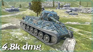 Škoda T 25 • 4 frags • 4.8k dmg • WoT Blitz