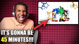 Sonic Wrath of Nazo Animatic Trailer REACTION (from Chakra X)