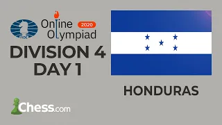 Honduras/Bahamas Go Head to Head in FIDE Online Olympiad