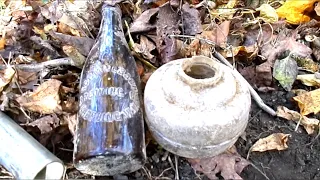 Digging 3 privys in Shinnston W VA for Antique bottles