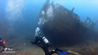 Tenerife scuba dive: El Condesito ship wreck and turtle - GoPro Hero 8 Hypersmooth 2.0 boost