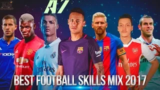 Best Football Skills mix 2017 ● Messi ● Neymar ● Ronaldo ● Ozil ● Pogba & More