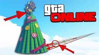 ГОНКИ  ВНУТРИ САМОЙ ОГРОМНОЙ НОВОГОДНЕЙ ЁЛКИ В GTA 5 ONLINE #53