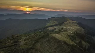 Hiking polonina Svidovec with Mavic | Ukraine | Поход в Карпаты на массив Свидовец, аэросъемка