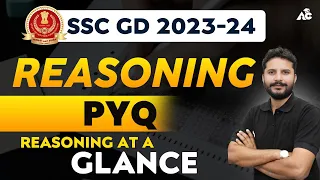 SSC GD 2023-24 | SSC GD Reasoning | SSC GD Previous Year Questions| Reasoning PYQ | Manpreet Sir #11