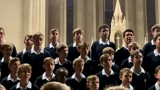 Petits chanteurs à la Croix de Bois - 22 juin 2023, église du St Sacrement à Autun.