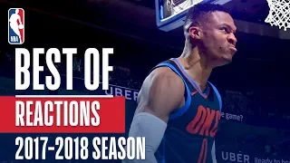 Best Reactions of the 2017-2018 NBA Season! | LeBron, Lance Stephenson, Damian Lillard and more!