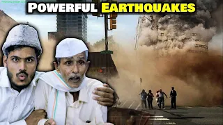 Villagers React To Powerful earthquakes Caught On Camera ! Tribal People React To earthquakes