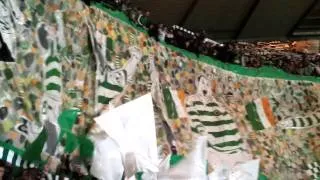 Celtic 1 - 0 Rangers (green brigade)