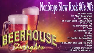 Beerhouse Delights - TUNOG KALYE - NonStops Slow Rock Medley Love Songs 80's 90's Playlist