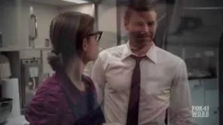 booth & brennan, funny scene from 4x10